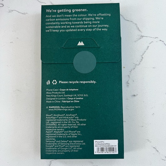 Limitless 5.0 MagSafe Compatible Aramid Fire Black Phone Case for iPhone 15 Pro - Picture 6 of 10